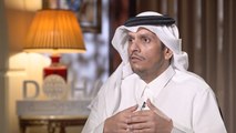 لقاء اليوم-وزير الخارجية القطري الشيخ محمد بن عبد الرحمن آل ثاني