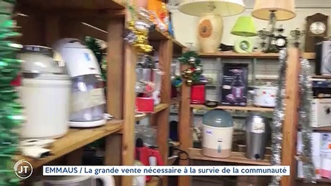 EMMAUS La grande vente nécessaire à la survie de la communauté