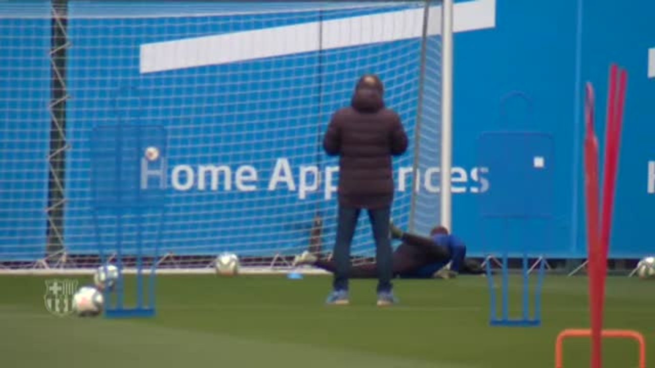 El Barça prepara el Clásico
