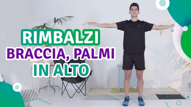 Rimbalzi braccia, palmi in alto - Siamo Sportivi