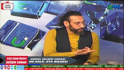 CAN TV / DEĞİŞİM ZAMANI -DR. HALİL ATA BIÇAKÇI /  08.12.2019