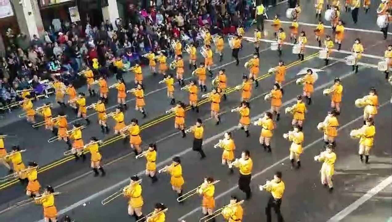 Tournament of Roses 2018 kyoto Tachibana High School Green Band 京都橘高校吹奏楽部3