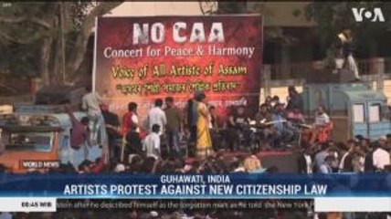 Artists Protest Against New Citizenship Law