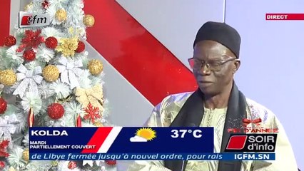 SOIR D'INFO - Wolof - Pr : ARAME TOURÉ - 16 Décembre 2019