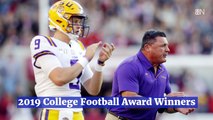 This Years College Football Award Winners