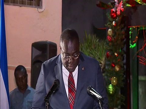 Haïti.- Voeux du chancelier haïtien Bocchit Edmond à l'occasion de la noël