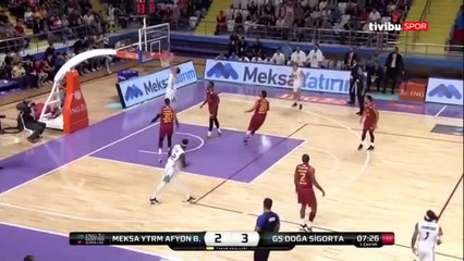 Meksa Afyon Belediyespor vs Galatasaray Doga Sigorta Özetler 19.10.2019