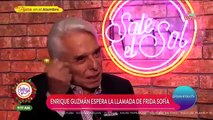 Enrique Guzmán, dispuesto a reconciliarse con Frida Sofía