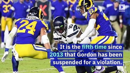 NFL Suspends Seahawks WR Josh Gordon Indefinitely