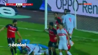 ملخص مباراة الزمالك وطلائع الجيش (2-3) الدوري المصري