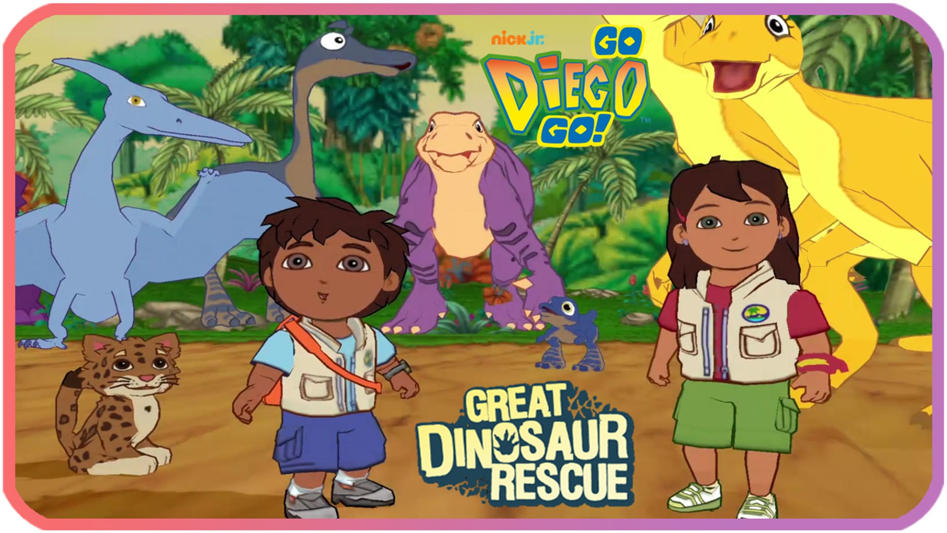 Go, Diego, Go! Great Dinosaur Rescue Part 7 (Wii, PS2) Saving the  Orodromeus and Saltasaurus - video Dailymotion