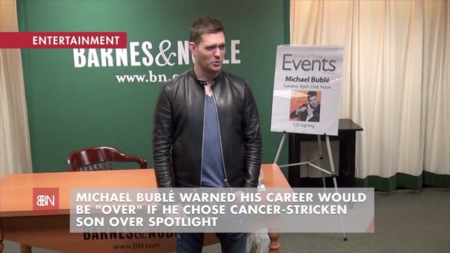 Michael Buble Chose His Son Over Everything