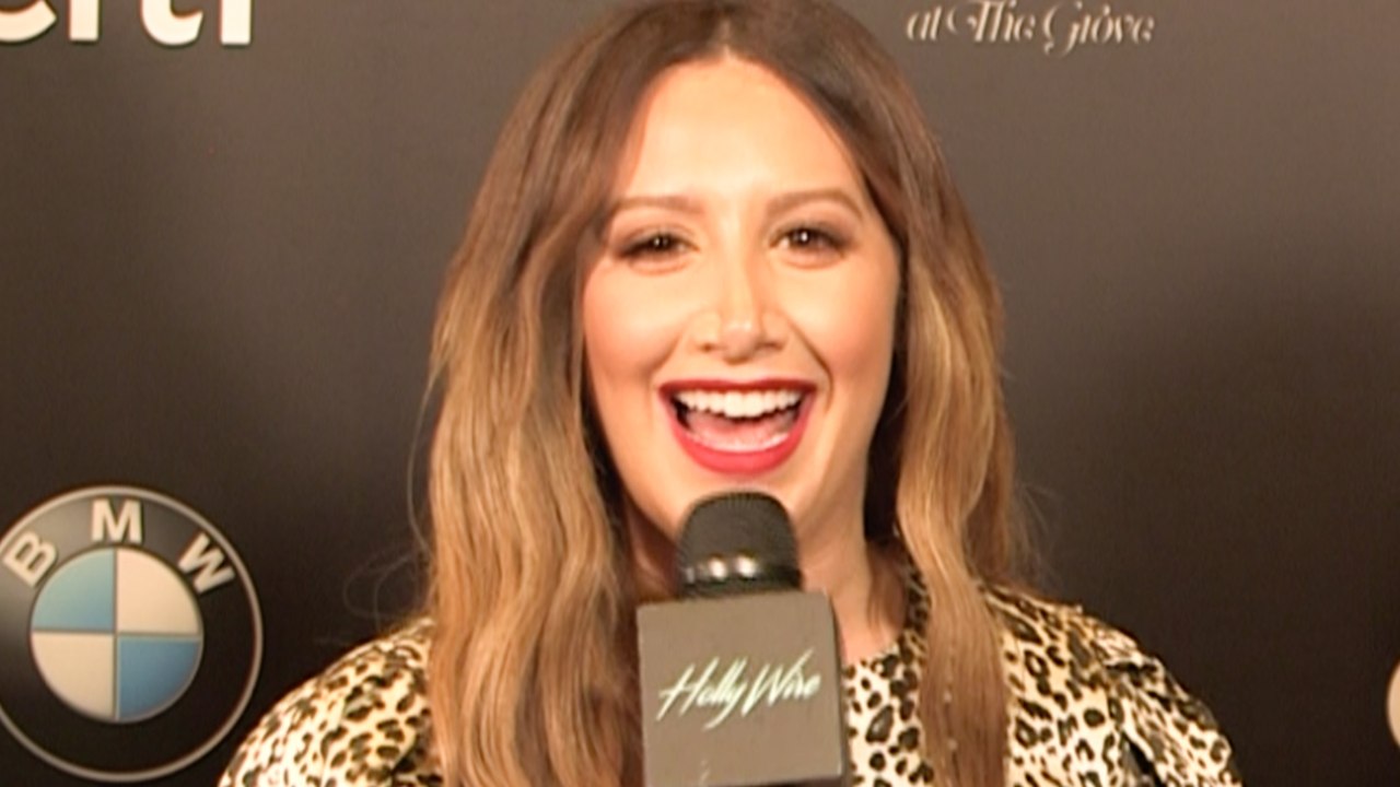 Ashley Tisdale Lit Her Robe On Fire Cooking On Christmas!