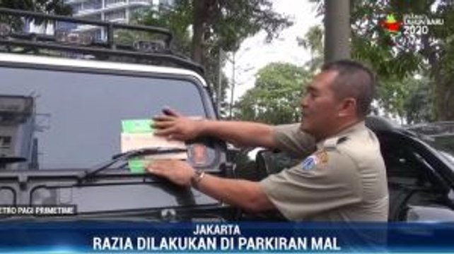 Sisir Parkiran Mal Jakarta, 72 Kendaraan Mewah Terjaring Razia