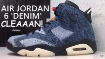 Air Jordan 6 Washed Denim Retro Sneaker