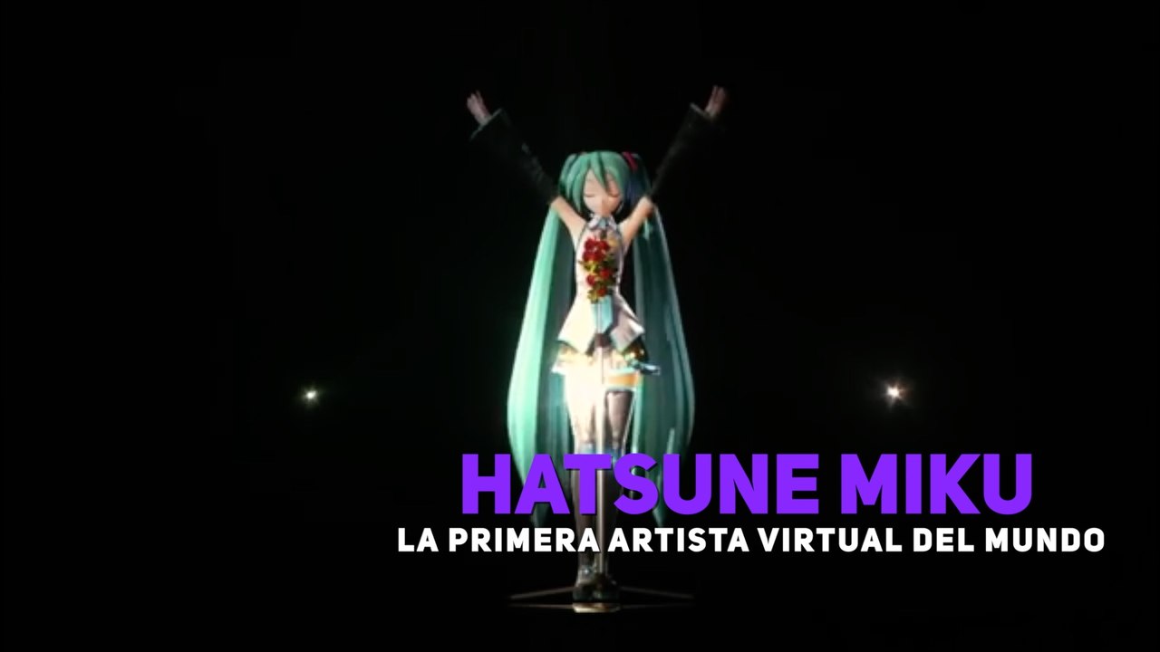 Hatsune Miku  la primera artista virtual del mundo