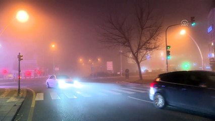 Başkentte yoğun sis etkili oldu - ANKARA