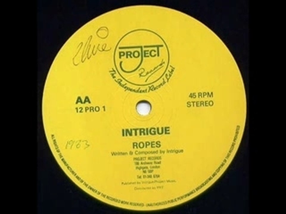 INTRIGUE ( ROPES ) FUNK RARE