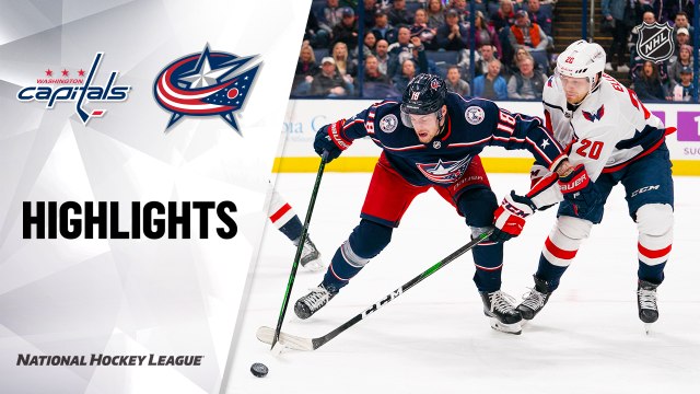 NHL Highlights | Capitals @ Blue Jackets 12/16/19