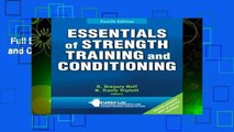 Full E-book  Essentials of Strength Training and Conditioning 4th Edition  For Free