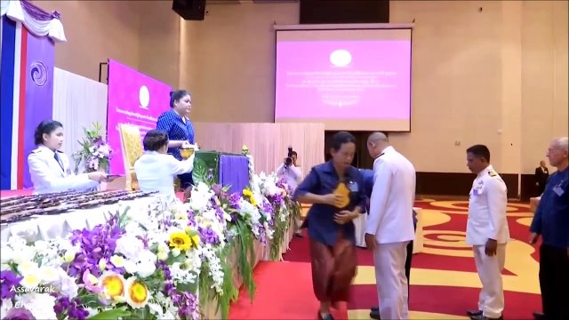 พระเจ้าวรวงศ์เธอ พระองค์เจ้าอทิตยาทรกิติคุณ เสด็จแทนพระองค์ไปประทานรางวัล ประชาบดี ประจำปี 2562