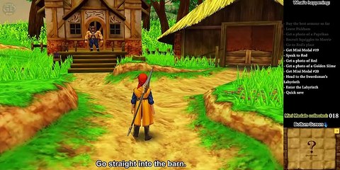 Dragon Quest 8 3DS: #26: To Red's Place and the Swordsman's Labyrinth