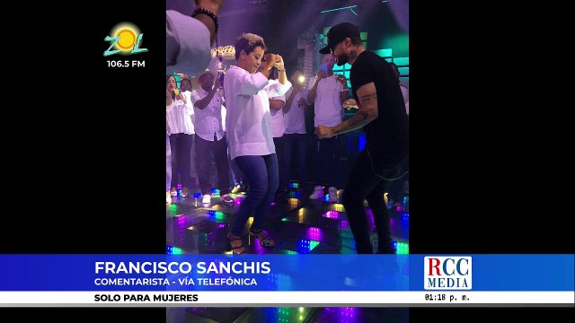 Francisco Sanchis y Zoila Luna hablan sobre la fiesta de RCC Media