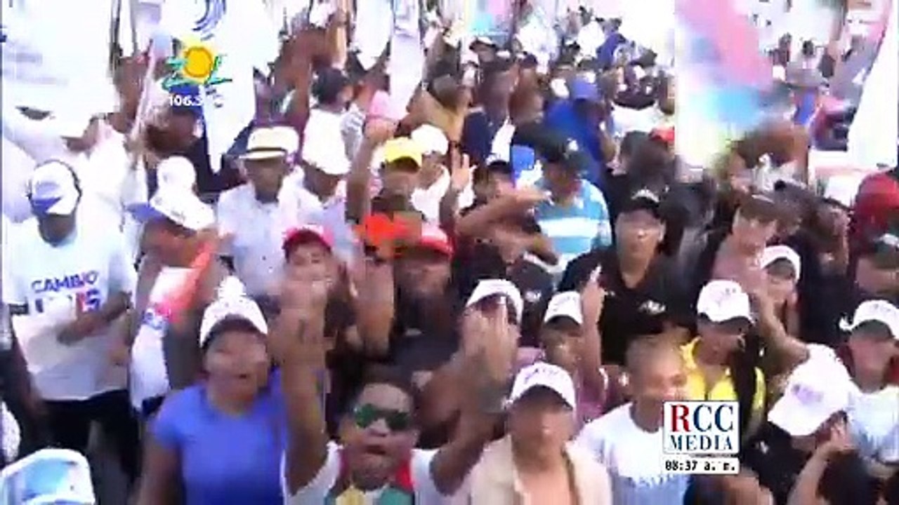 Faride Raful comenta sobre la caravana del PRM en la Capital