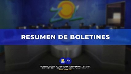 Resumen de Boletines 16-12-2019