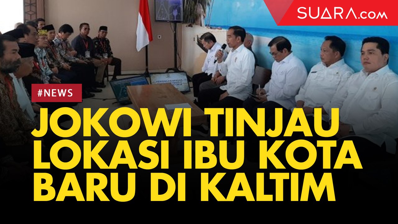 Sebelum Tinjau Lokasi Ibu Kota Baru, Jokowi Temui Tokoh Adat dan Tokoh Agama di Kalimantan Timur