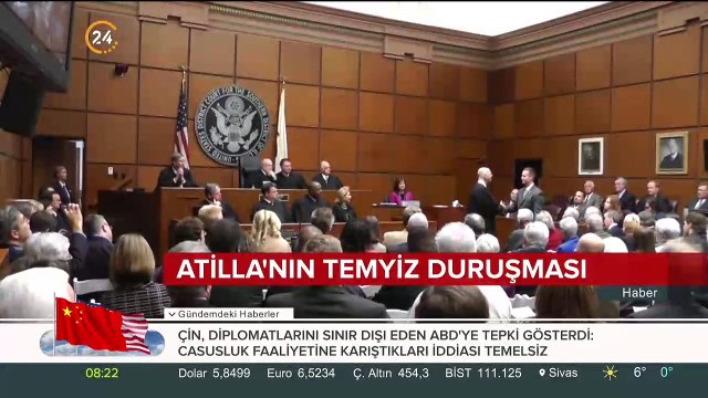 Hakan Atilla'nın temyiz duruşması yapıldı