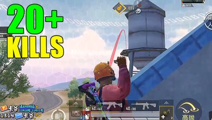 PubgMobile 不求人带妹双排 杀出重围 22杀 刺激战场【BQR】