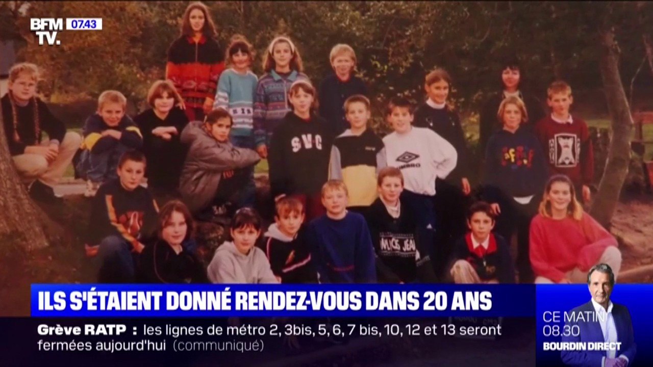 Ils s'étaient donné rendez-vous dans 20 ans dans la cour de leur école... et ils ont tenu leur promesse