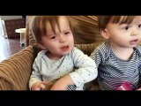 Cute Twins Baby Fighting Over - Funny Baby Video