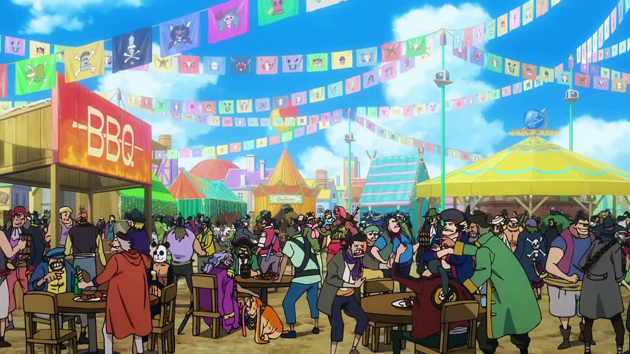 One Piece Stampede Official Smoker Tashigi Clip English Sub