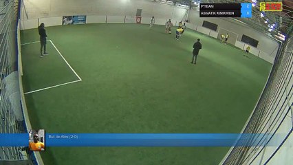 But de Alex (2-0) - P'TEAM Vs ASMATIK KINIKRIEN - 16/12/19 21:00 - LIGUE 3 - Poitiers Game Parc