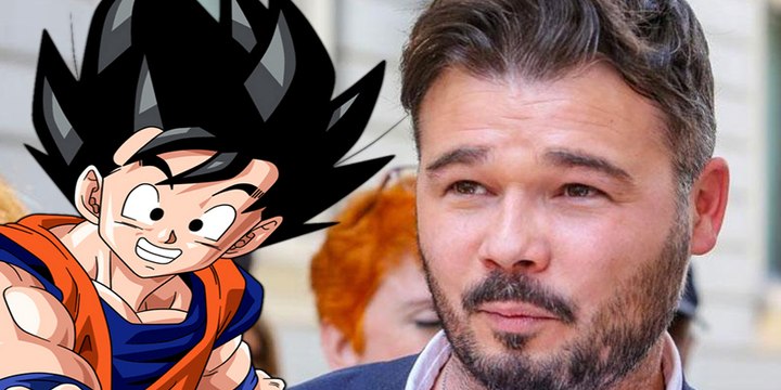 Gabriel Rufián demuestra que nadie puede creer en él: Todo lo que sé de la vida es gracias a Bola de Dragón y mi único Dios es Son Goku