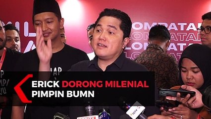 Erick Dorong Milenial Pimpin BUMN