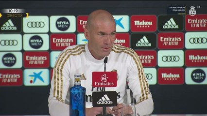 Zidane y El Clásico: "La gente quiere ver un buen partido de fútbol, hay mucho ruido..."
