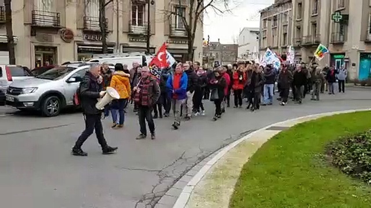 Réforme des retraites : manifestation au centre de Toul