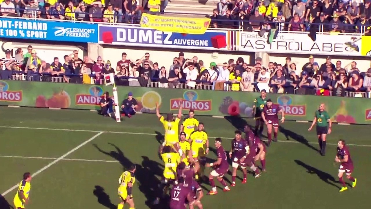Essai Semi RADRADRA - Clermont - Bordeaux-Bègles