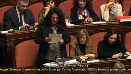 Roberta Ferrero - M5s per plastic tax e nuove tasse. (16.12.19)
