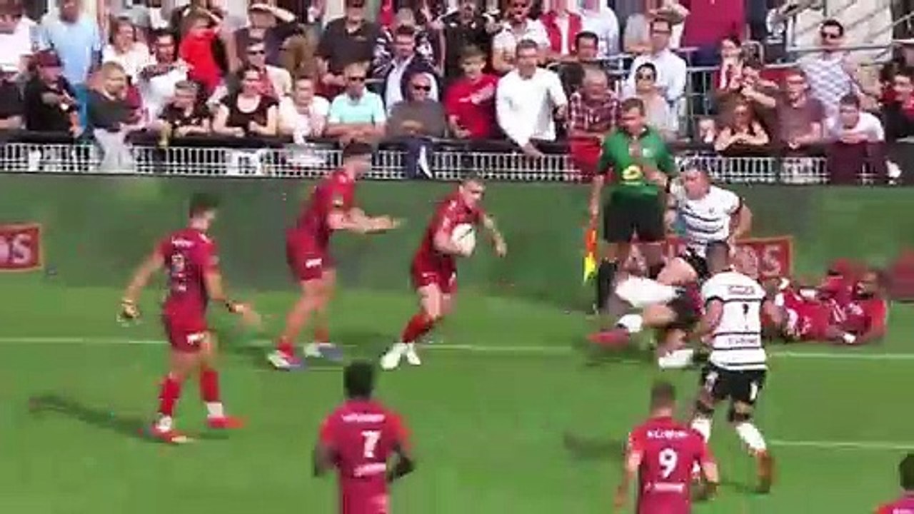 Essai Daniel Ikpefan (Toulon)
