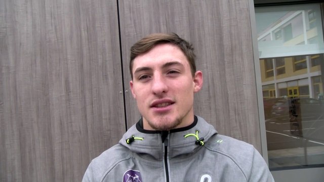 Matthieu Limousin avant le match d'Istres Provence Handball à Chambéry