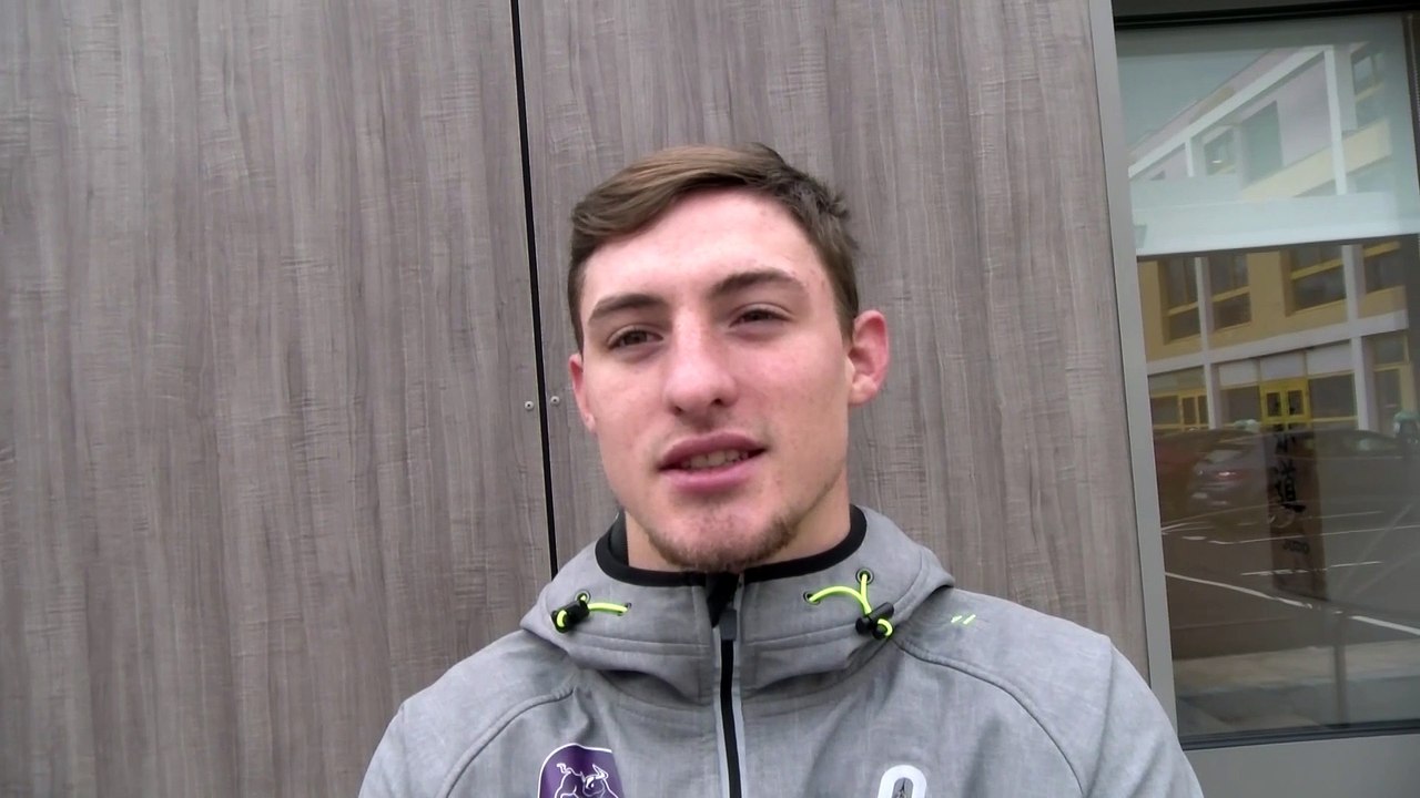 Matthieu Limousin avant le match d'Istres Provence Handball à Chambéry