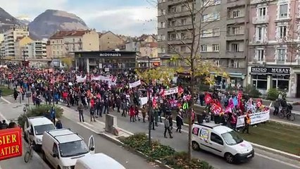 Réforme des retraites : mobilisation massive à Grenble