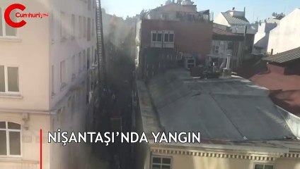 Nişantaşı’nda yangın