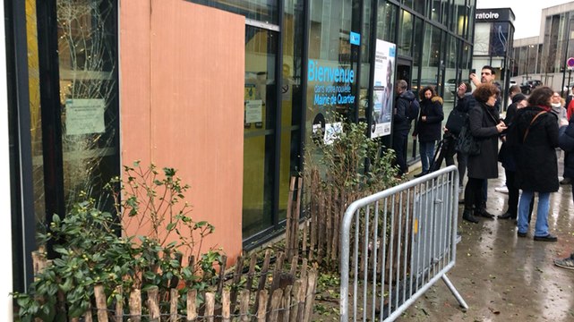 Explosion à la mairie annexe Nantes Sud