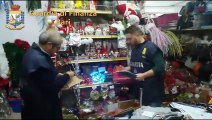BAri - Natale sicuro- sequestrati 2 milioni di giocattoli e addobbi contraffatti (17.12.19)