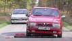 Rétro : Peugeot 405 Mi16 vs Alfa Romeo 75 Turbo